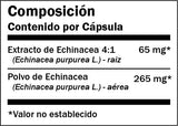 Echinacea purpúrea 265 mg x 100 cápsulas - Artemisa Productos Naturales
