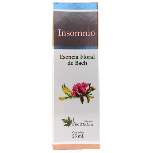 Esencia Floral Insomnio x 25 ml con Nogal, Agrimonia y Centaura