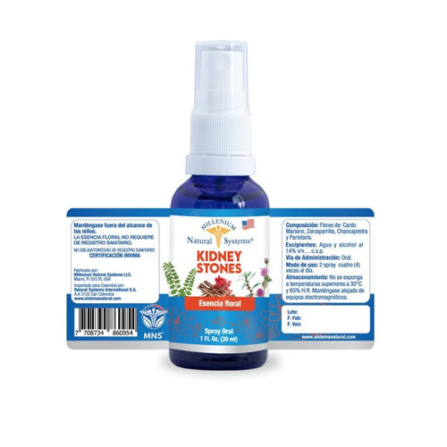 Esencia floral kidney stones x 30 ml