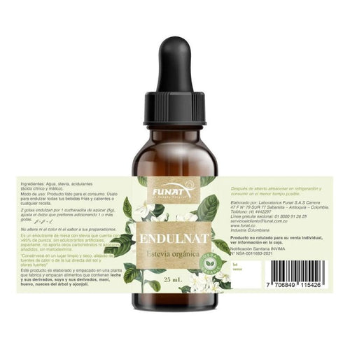 Estevia orgánica Endulnat x 25 ml