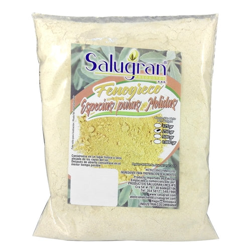 Fenogreco en polvo x 250 gr
