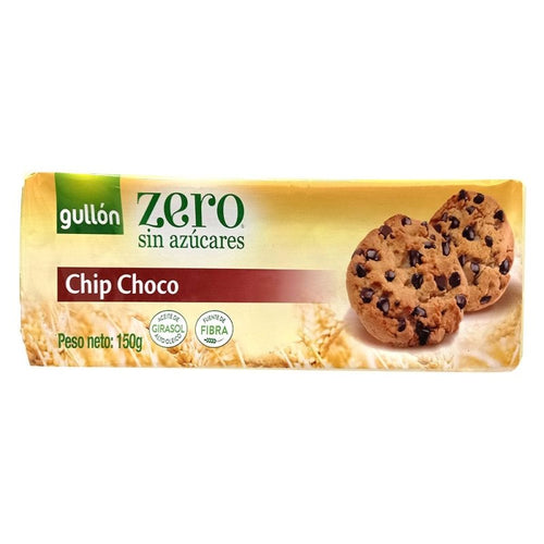 Galleta chip choco Zero sin azúcares x 150 gr