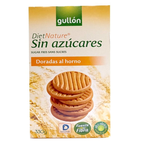 Galleta dorada al horno Sin azúcares x 330 gr.