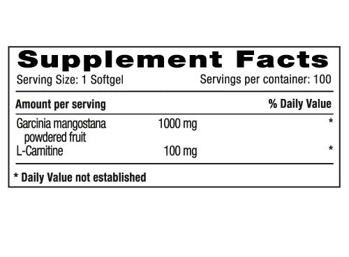 Garcinia Mangostana 1000 mg x 100 softgels - Artemisa Productos Naturales