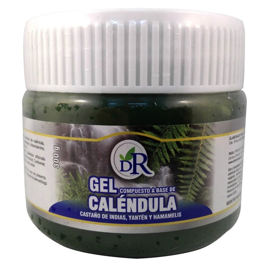 Gel de Caléndula con Castaño de Indias, Yantén y Hamamelis x 300 gr - Artemisa Productos Naturales