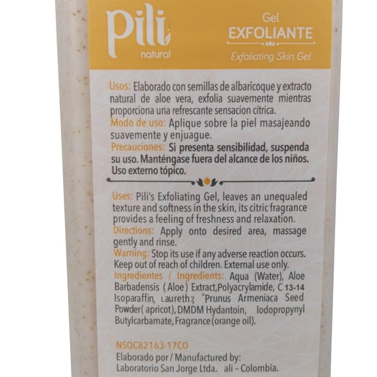 Gel Exfoliante x 250 ml - Artemisa Productos Naturales