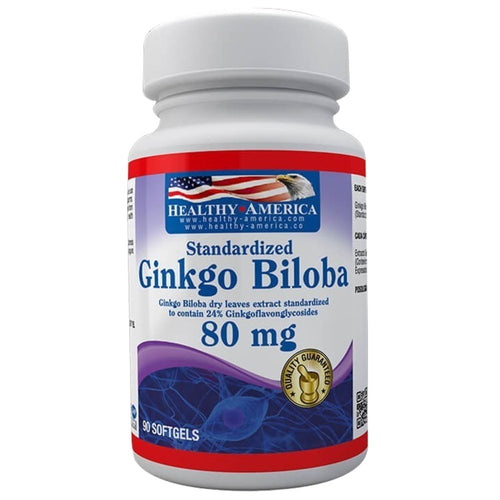 Ginkgo Biloba 80 mg x 90 softgels