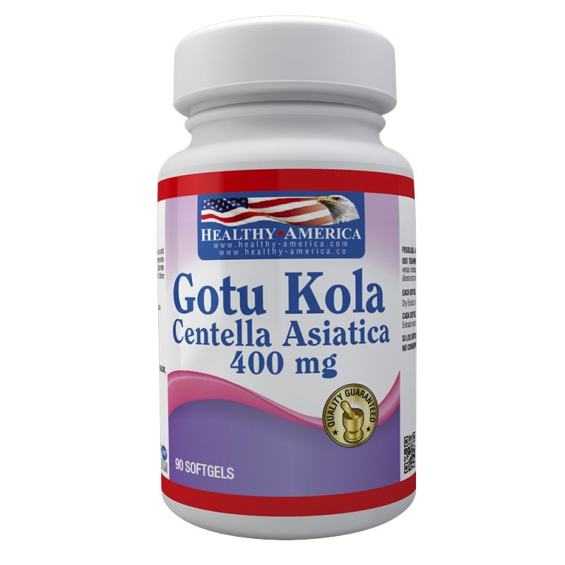 Gotu Kola Centella Asiática 400 mg x 90 cápsulas - Artemisa Productos Naturales