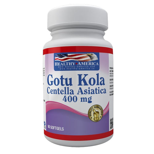 Gotu Kola Centella Asiática 400 mg x 90 cápsulas