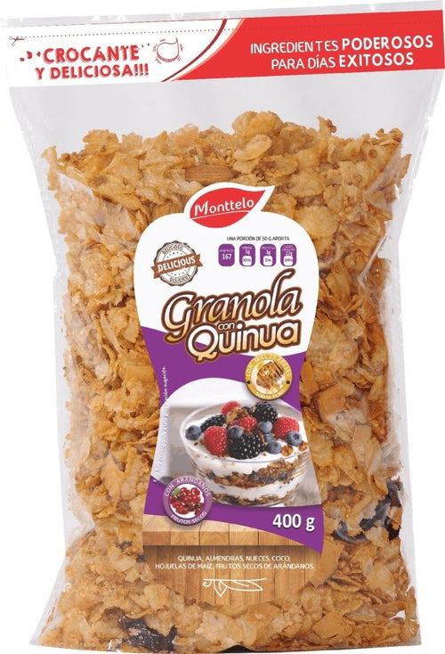 Granola con quinoa x 400 gr