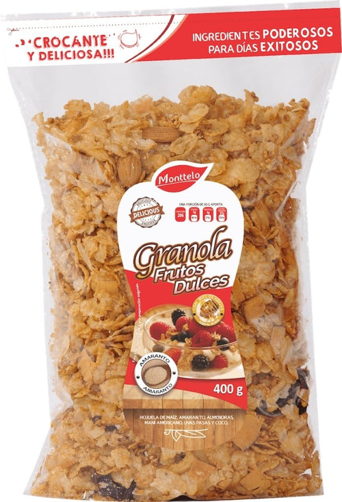 Granola Frutos Dulces x 400 gr