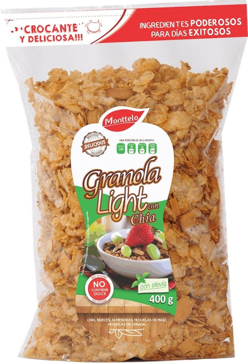 Granola light con chía x 400 gr