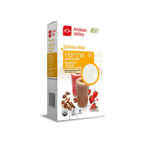 Harina de quinoa real blanca x 350 gr