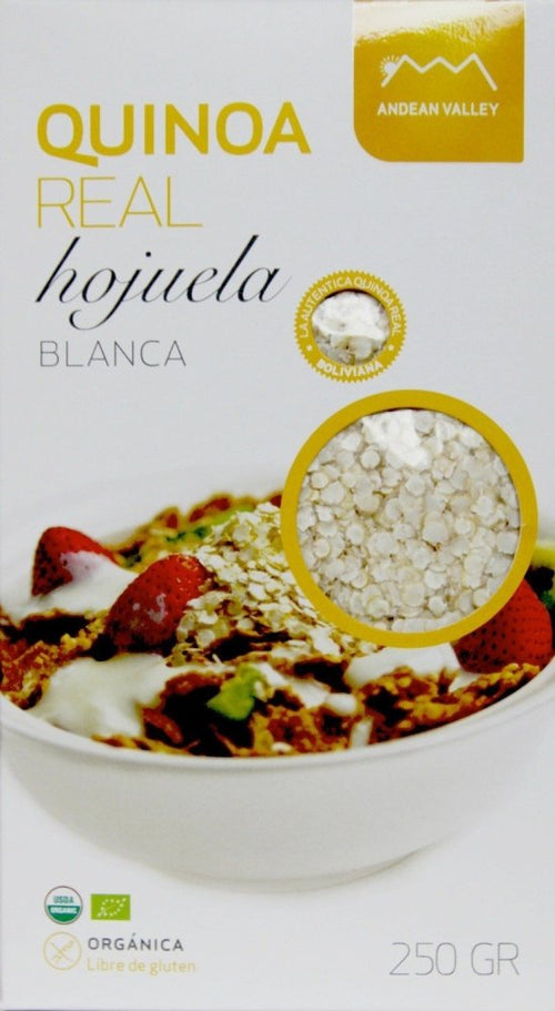 Hojuela de Quinua blanca x 250 gr