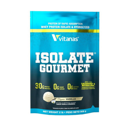 Isolate gourmet x 2 lbs vainilla - Artemisa Productos Naturales