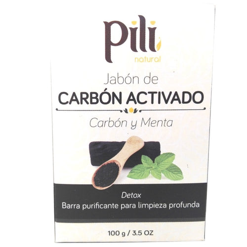 Jabón carbón activado x 100 gr