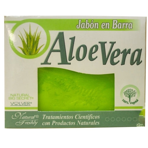 Jabón en barra áloe vera x 90 gr