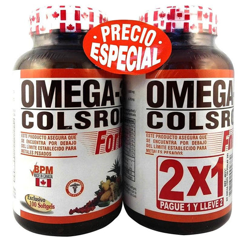 Kit 2x1 Omega 3 EPA Forte x 100 softgels