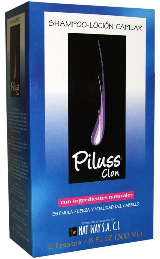 Kit Piluss Clon 300 ml Shampoo + Loción Capilar Pilus Clon - Artemisa Productos Naturales