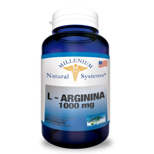 L- Arginina 1000 mg x 60 softgels
