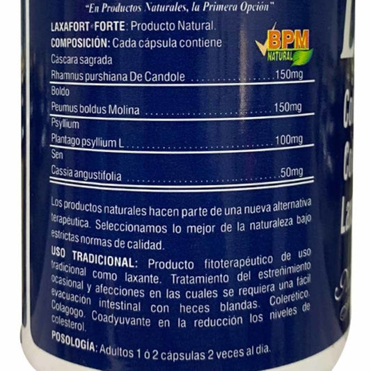 Laxa Fort forte x 50 cápsulas - Artemisa Productos Naturales