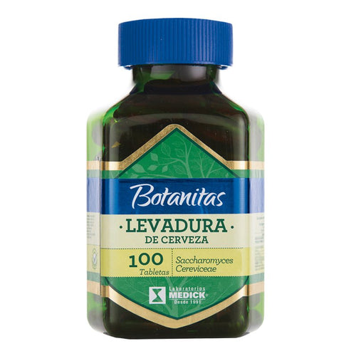 Levadura de cerveza x 100 tabletas
