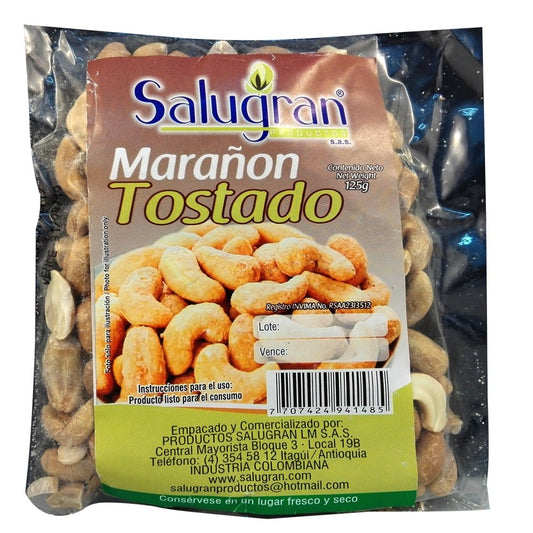 Marañón tostado x 125 gr - Artemisa Productos Naturales