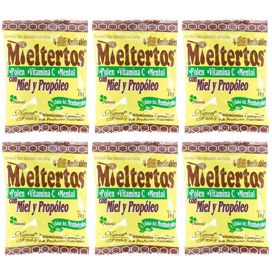 Mieltertos sobres 14 gr x 6 unidades - Artemisa Productos Naturales