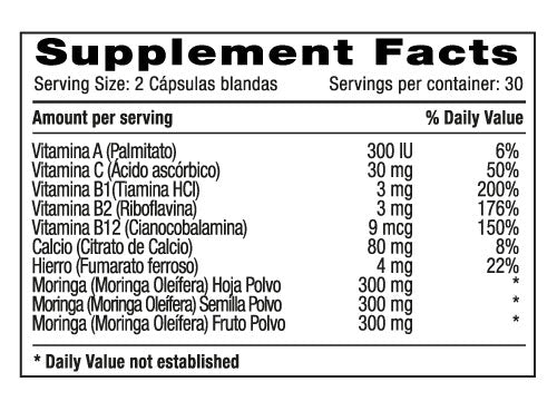 Morinatural x 60 softgels - Artemisa Productos Naturales