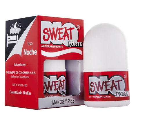 Antitranspirante No Sweat Forte manos y pies x 30 ml