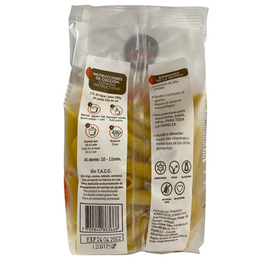 Pasta con quinua x 250 gr - Artemisa Productos Naturales