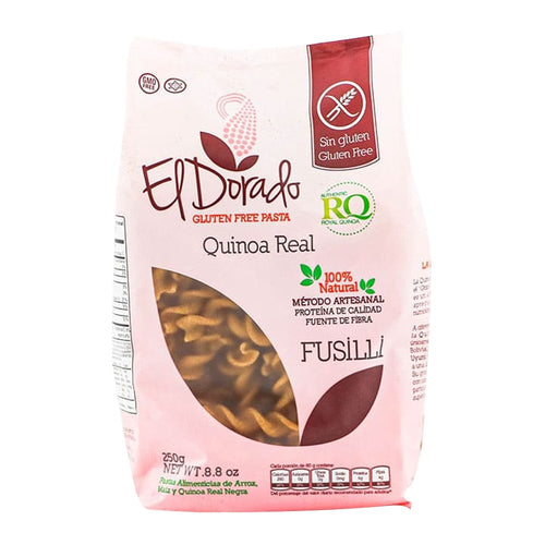 Pasta de quinua real fusilli x 250 gr.