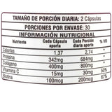 Pilopront for women x 60 cápsulas con colágeno, vitamina C y Biotina. - Artemisa Productos Naturales