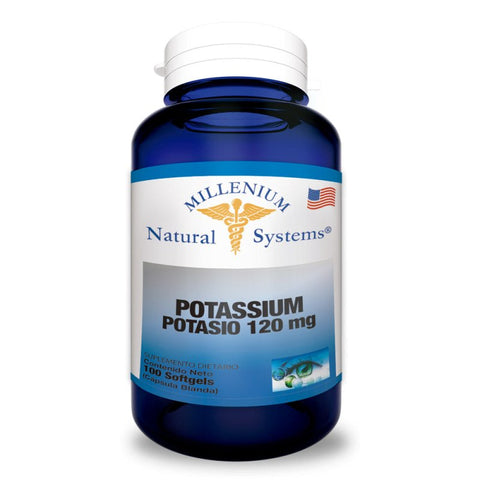 Potassium 120 mg x 100 softgels - Artemisa Productos Naturales