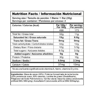 Protein chocolate - Artemisa Productos Naturales