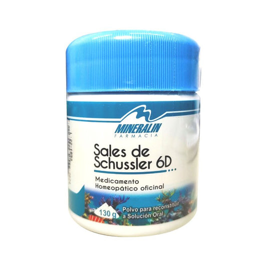 Sales de Schussler 6D en polvo x 130 gr - Artemisa Productos Naturales