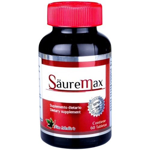 Sauremax x 60 Tabletas con Cobre + Zinc + Magnesio + Glicina