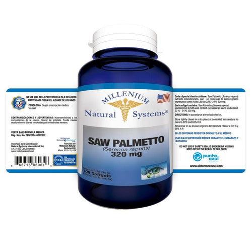 Saw Palmetto 320 mg x 100 softgels