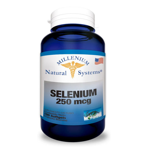 Selenio 250 mcg x 100 softgels