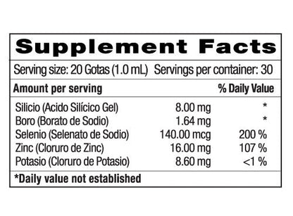Silicio Silinat Plus x 30 ml - Artemisa Productos Naturales
