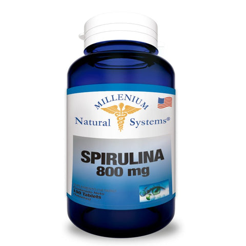 Spirulina 800 mg x 100 tabletas - Artemisa Productos Naturales