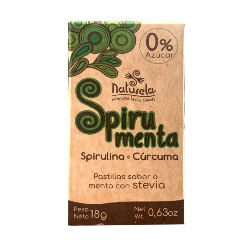 Spirumenta – Menta sin azúcar x 18 gr - Artemisa Productos Naturales