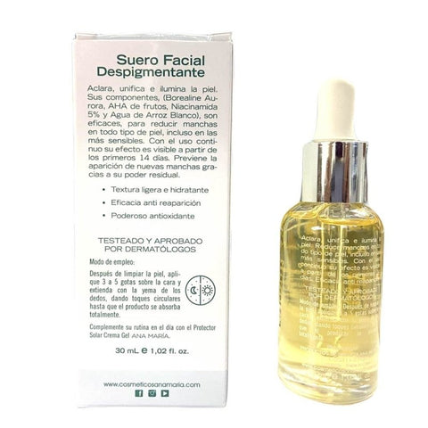 Suero facial despigmentante x 30 ml - Artemisa Productos Naturales