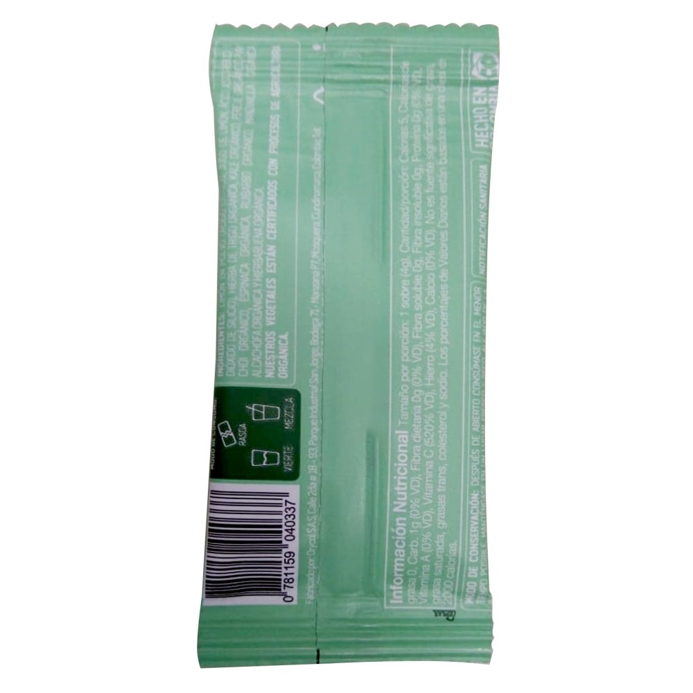 Super Verdes con Limón x 4 gr Sachet - Artemisa Productos Naturales