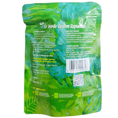 Té Goslim x 30 tisanas (repuesto) - Artemisa Productos Naturales