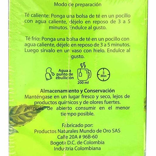 Té verde x 30 tisanas - Artemisa Productos Naturales