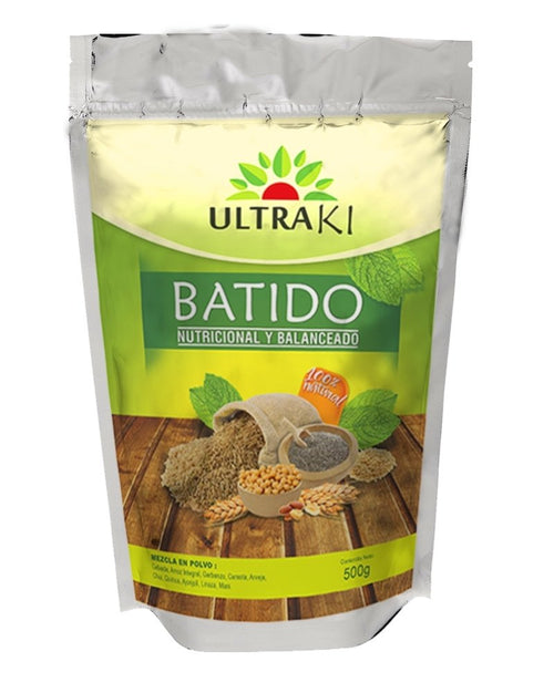 Batido ultraki sin adición de azúcar x 500 gr
