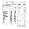 Veggie Powder creamy vanilla mini x 360 g - Artemisa Productos Naturales