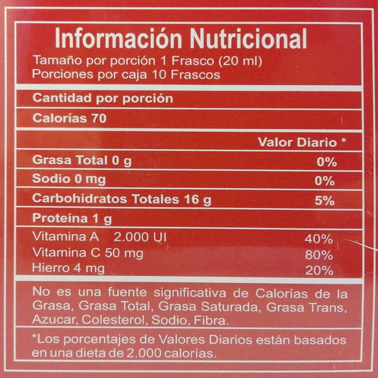 Vigorvit Gamma caja x 10 unidades - Artemisa Productos Naturales