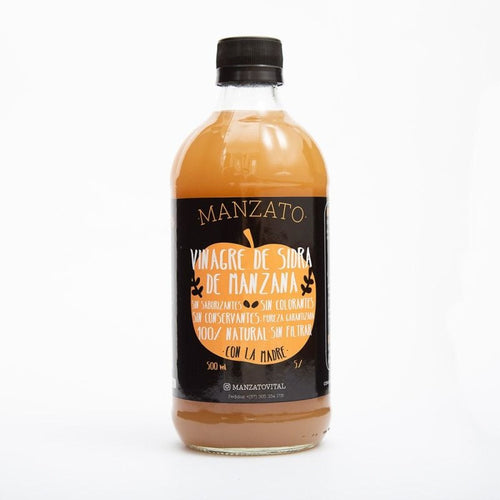 Vinagre de sidra de manzana con la madre x 500 ml